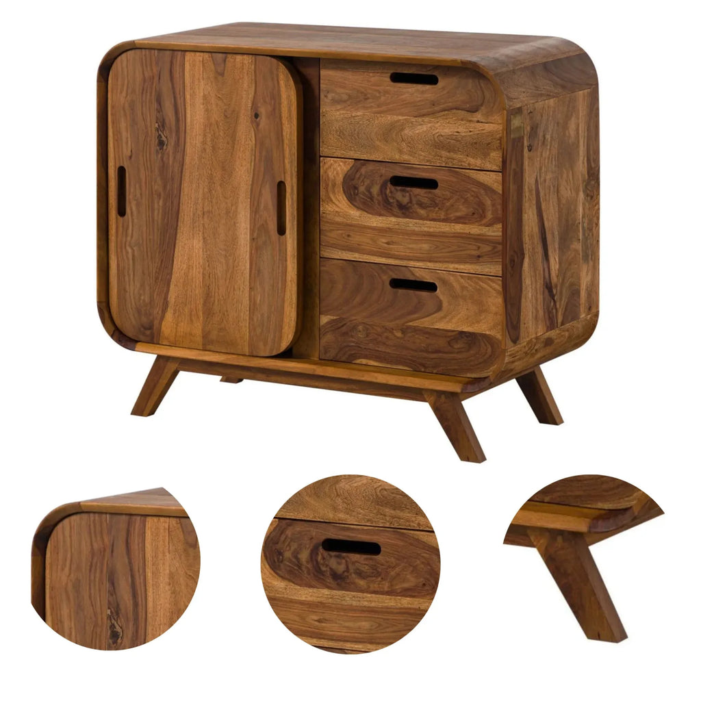 Marwar Solid Wood Storage Cabinet Lifestyle | Mamta Handicraft
