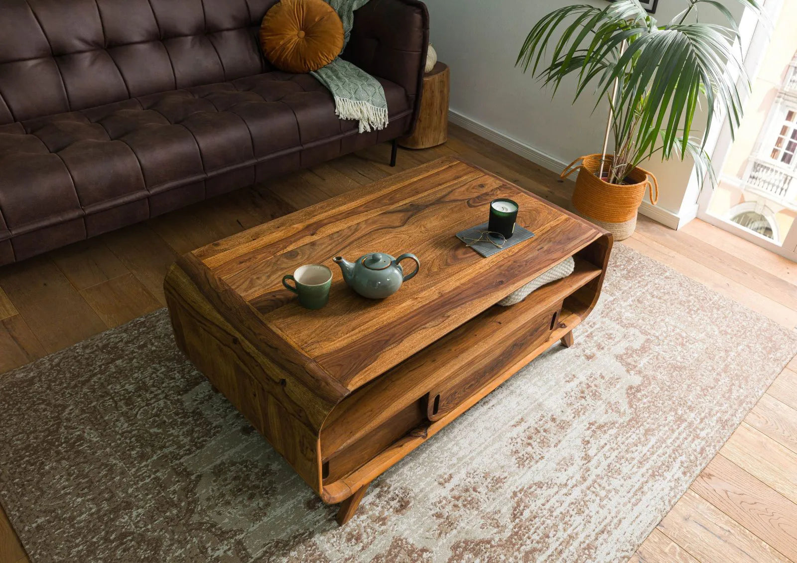 Marwar Large Coffee Table Top View | Mamta Handicraft