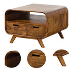 Marwar Solid Sheesham Wood Coffee Table with Storage