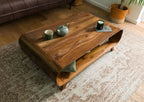 Marwar Open Storage Coffee Table Front View | Mamta Handicraft