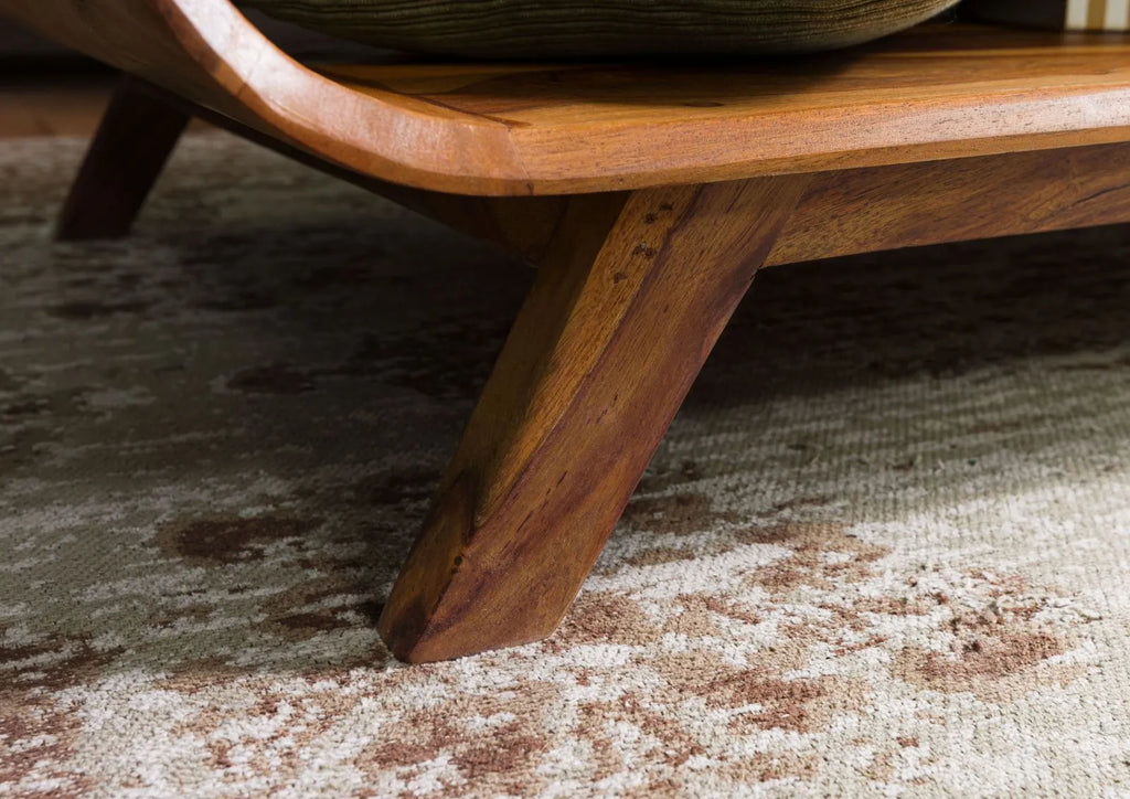 Marwar Coffee Table Carving Detail | Mamta Handicraft