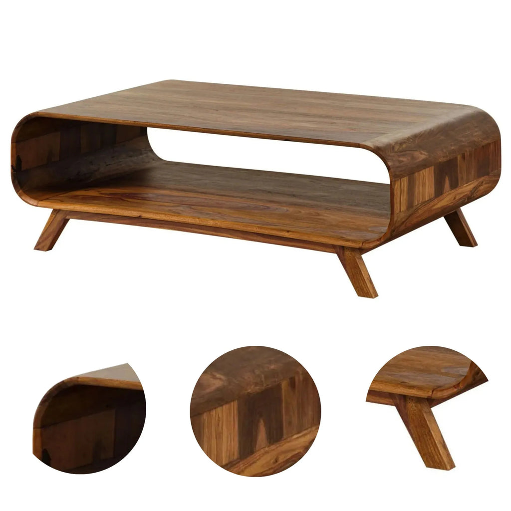 Marwar Open Storage Coffee Table Living Room | Mamta Handicraft