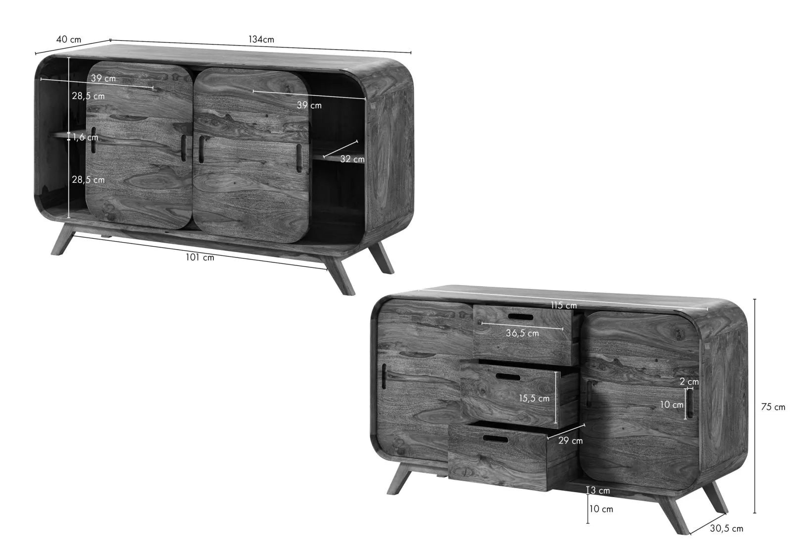 Marwar Solid Wood Sideboard Lifestyle | Mamta Handicraft