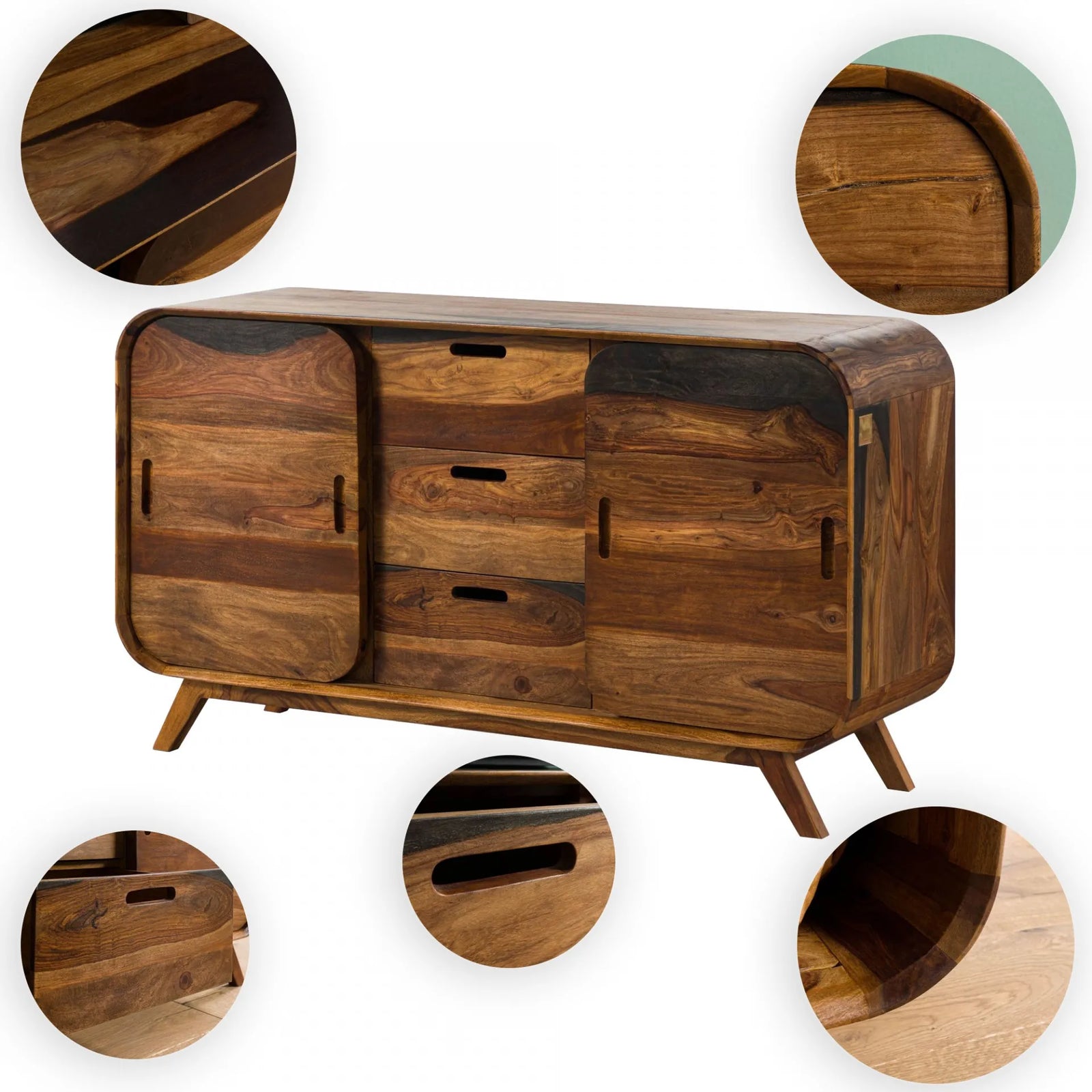 Marwar Sideboard Angle View | Mamta Handicraft