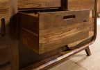 Mid-Century Sideboard Angle View | Mamta Handicraft
