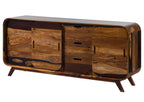 Mid-Century Sheesham Sideboard Lifestyle | Mamta Handicraft