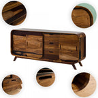 Mid-Century Sideboard Leg Detail | Mamta Handicraft