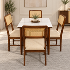Modern Ceramic Top Dining Table -4 Seater