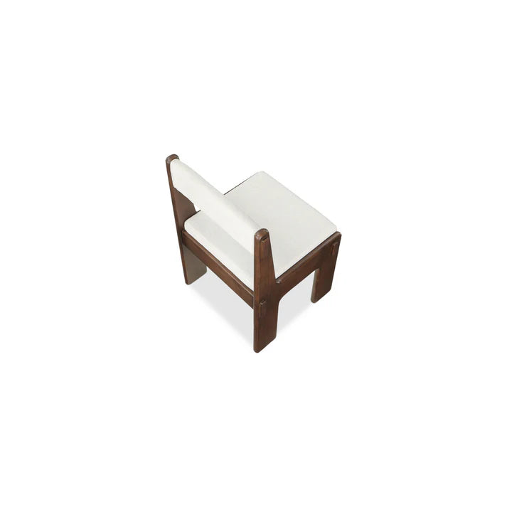 Upholstered Dining Chair Side View | Mamta Handicraft