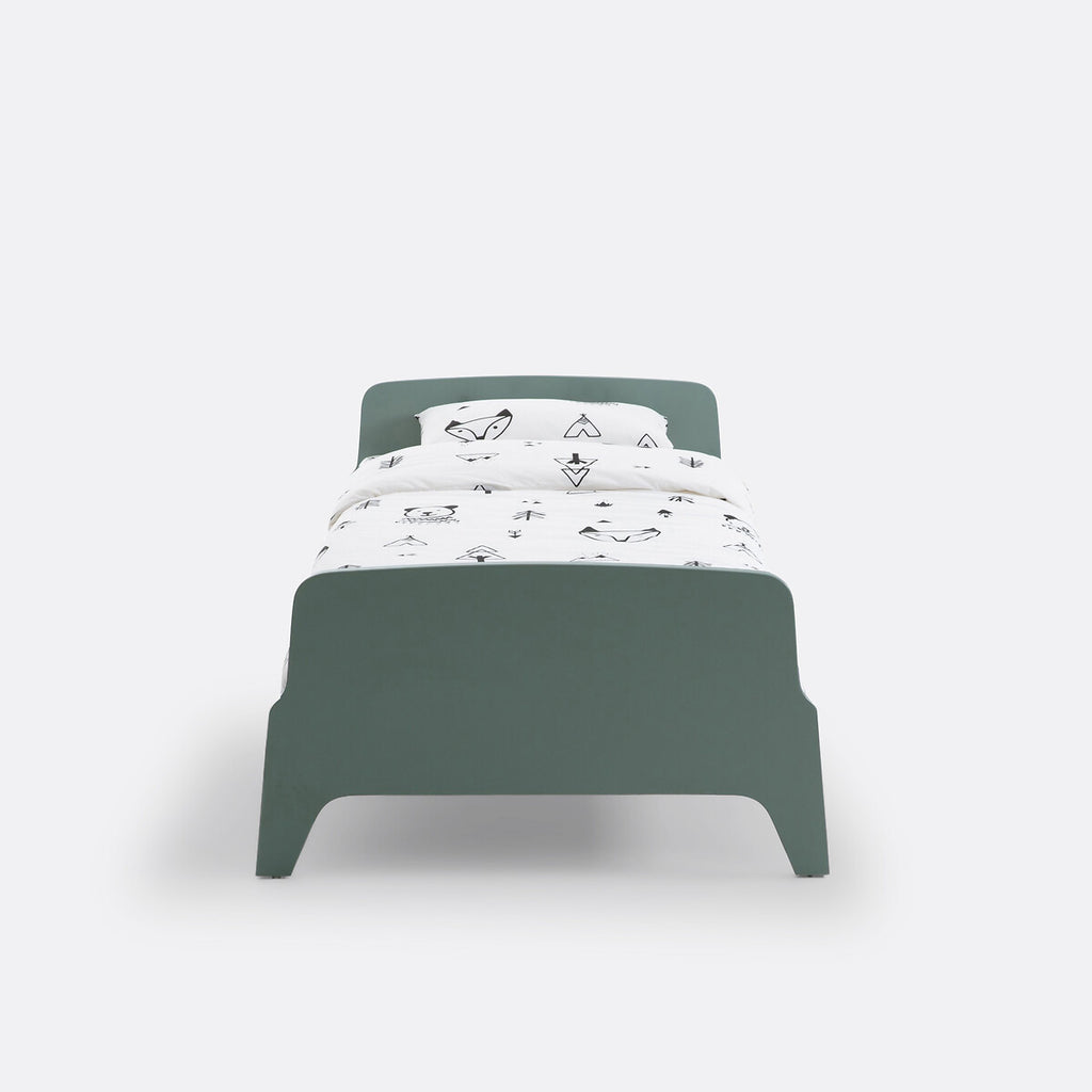 Retro vintage style bed, 1 person, Adil