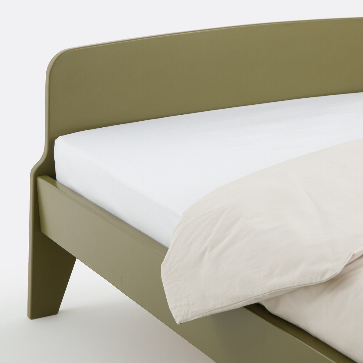 Retro vintage style bed, 1 person, Adil