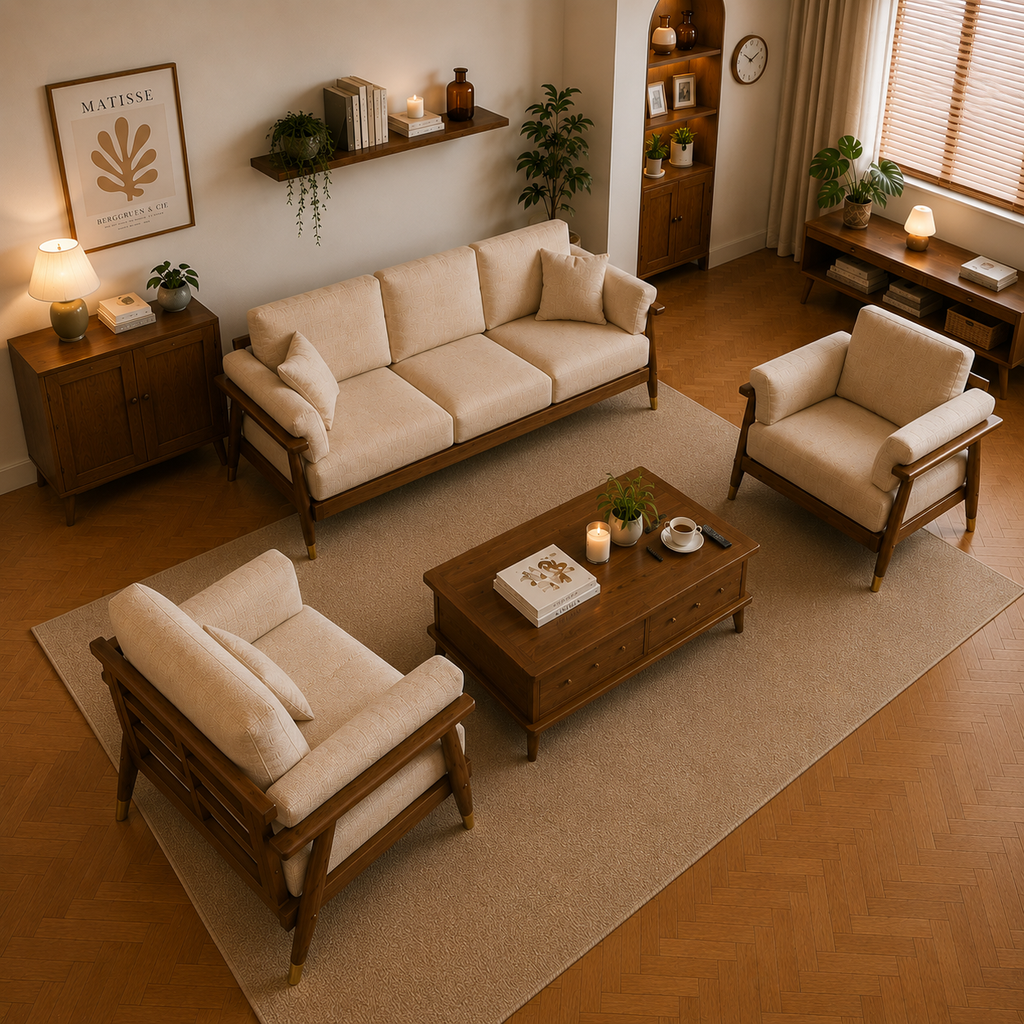 Milano Italian Sofa Set Living Room | Mamta Handicraft