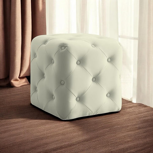 {"alt" => "Luxurious Tufted Cube Ottoman"}