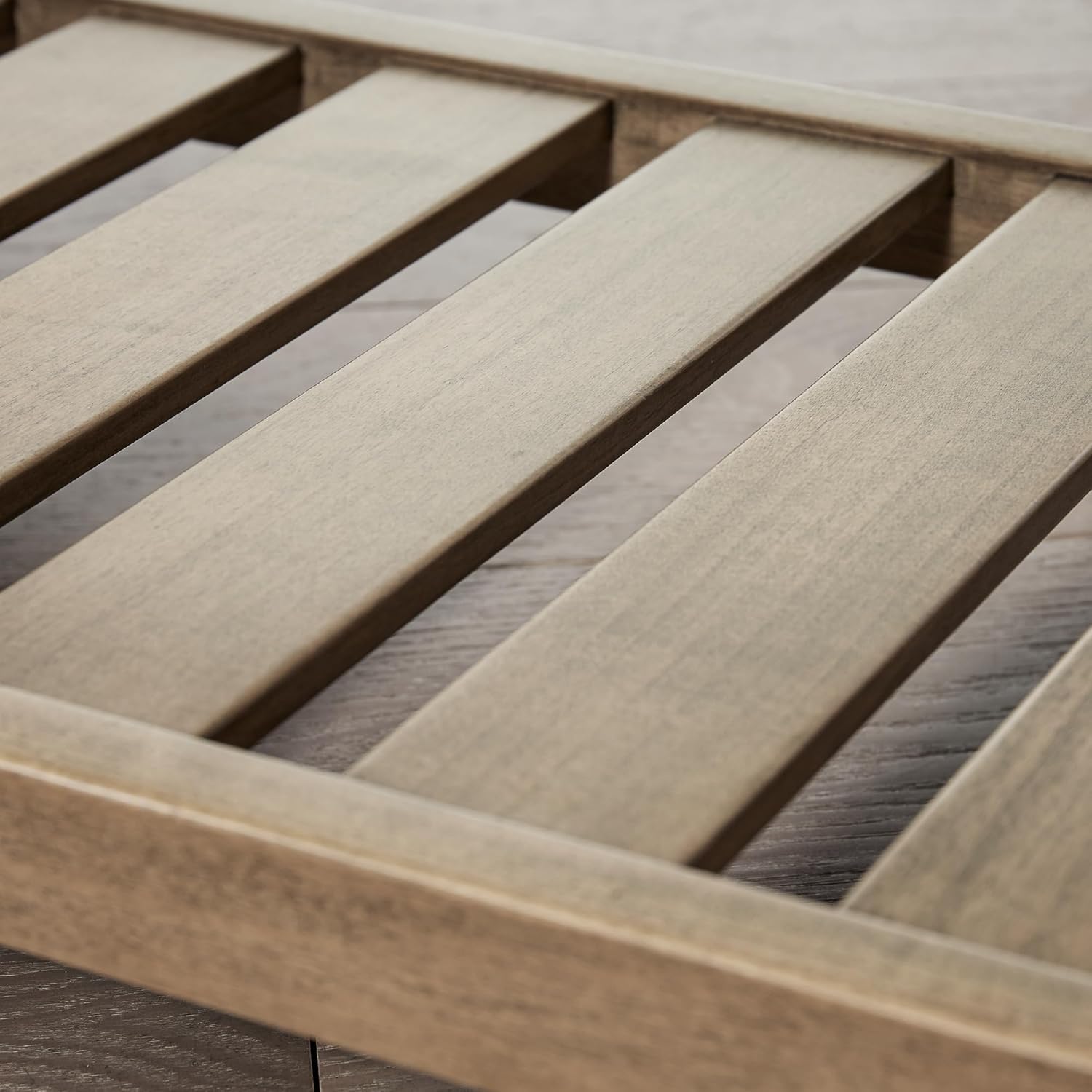 Ottoman Benches with Solid Wood Shelf, Storage Bench for Hallway, Living Room