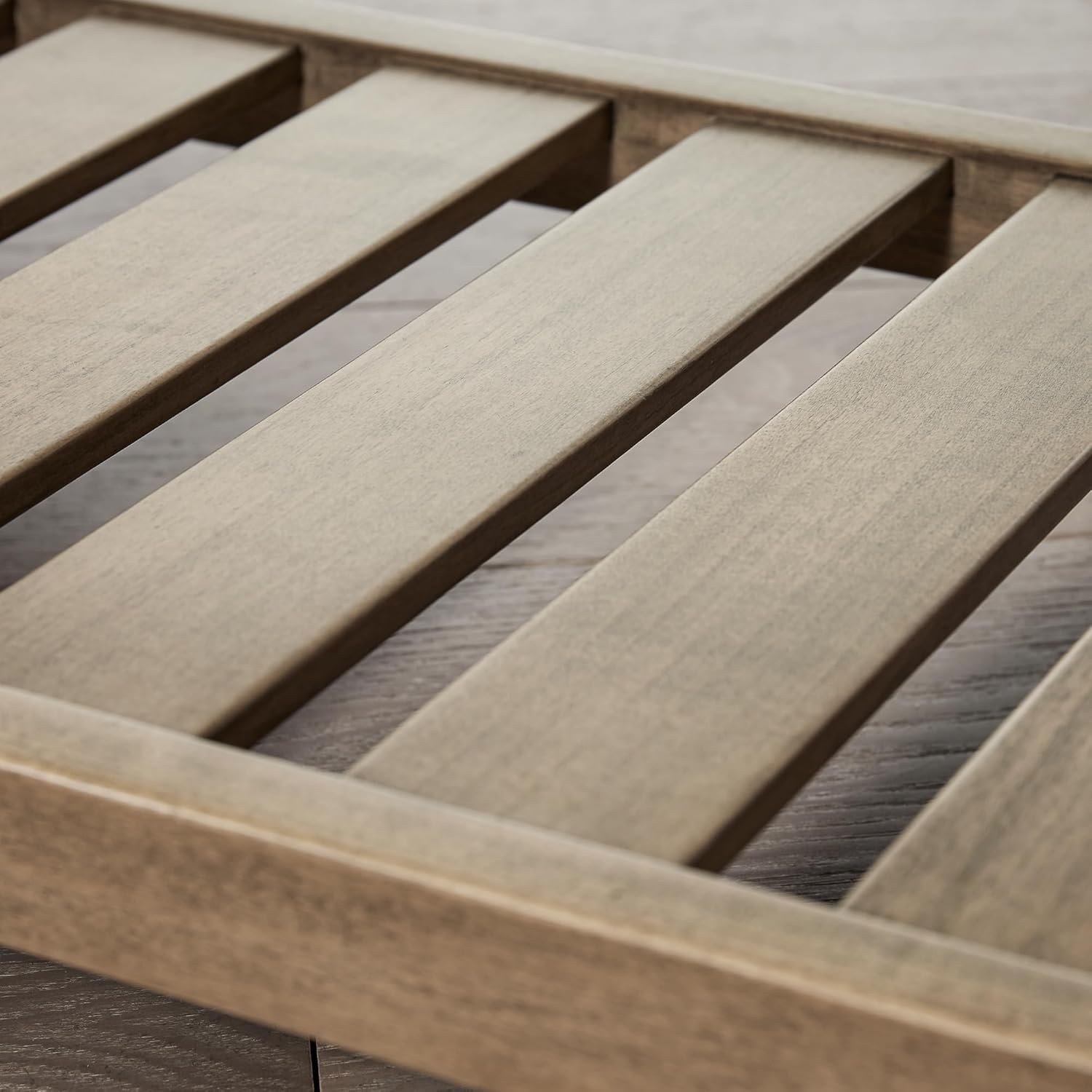 Ottoman Benches with Solid Wood Shelf, Storage Bench for Hallway, Living Room