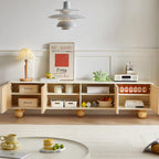 Solid Wood TV Stand Cabinet with Storage | Mamta Handicraft