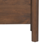 Indiana Scalloped Edge Solid Wood Sideboard – Modern Storage Cabinet