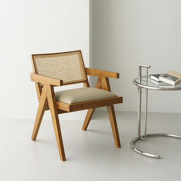 Replica Chandigarh Solid Wood Lounge Chair Set Of 2