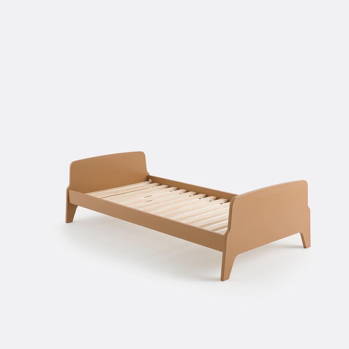 Retro vintage style bed, 1 person, Adil