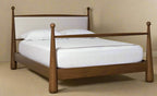 Willow Elegant Wooden Poster Bed