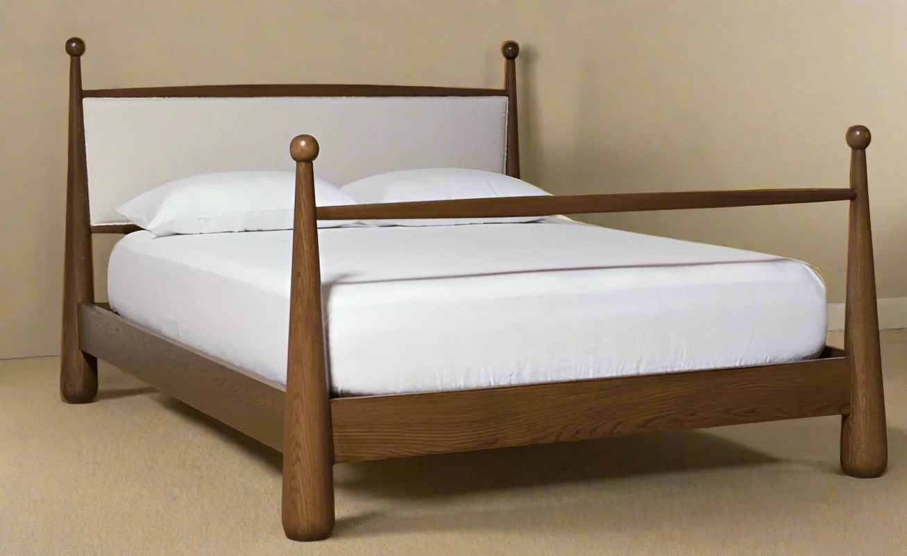 Solid Wood Elegant Poster Bed | Mamta Handicraft
