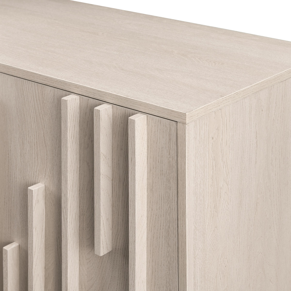 Contemporary 3-Door Solid Wood Sideboard | Mamta Handicraft
