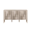 Contemporary 3-Door Solid Wood Sideboard | Mamta Handicraft