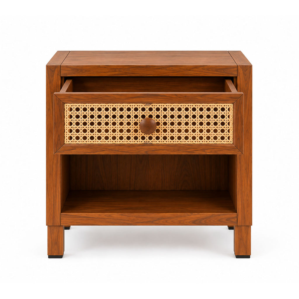 Arizona Teak Wood Bed Side Table