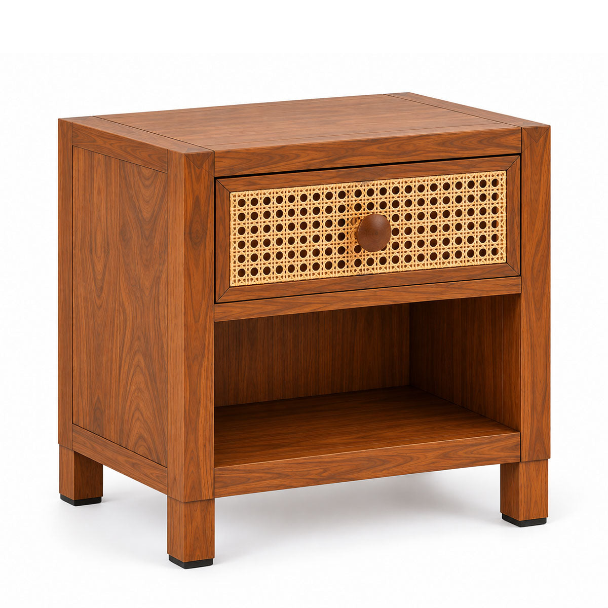 Arizona Teak Wood Bed Side Table