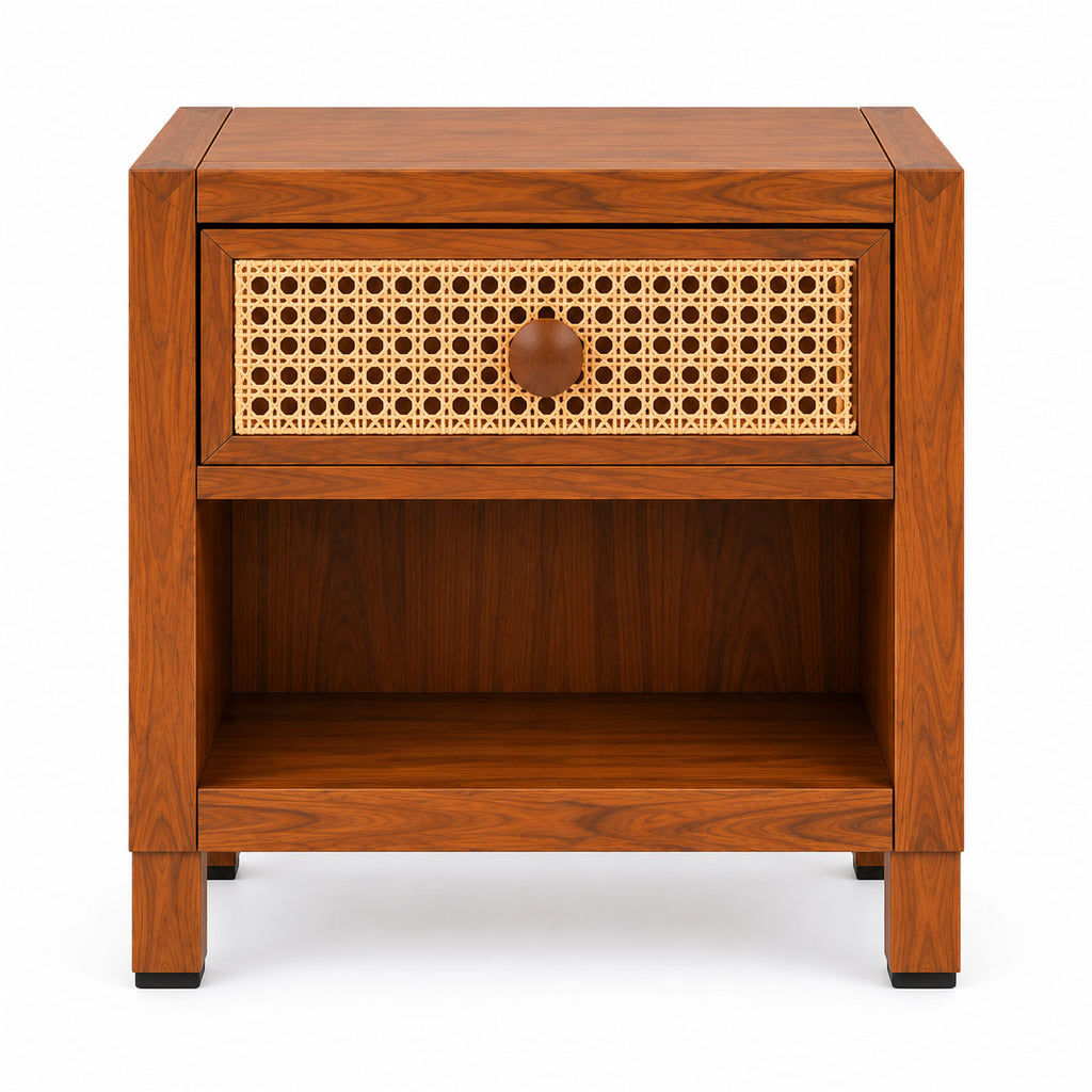 Arizona Teak Wood Bed Side Table