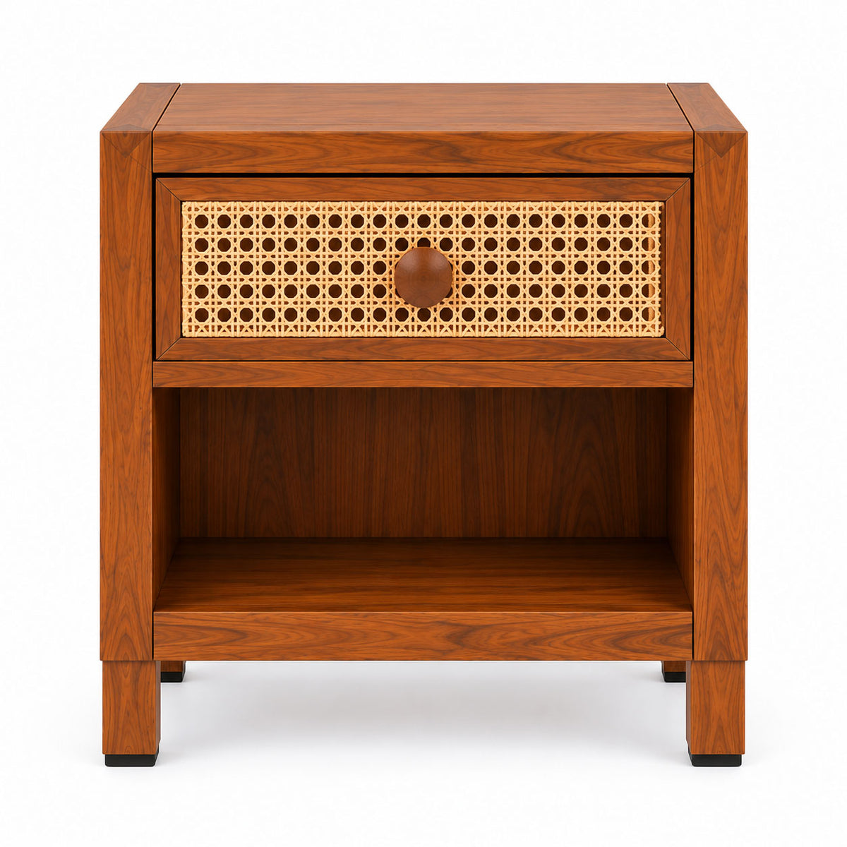 Arizona Teak Wood Bed Side Table