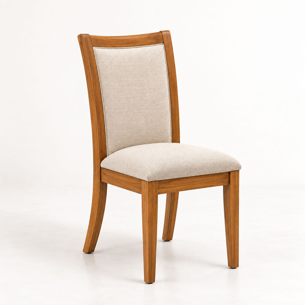Arizona Teak Wood Cushion Dining Chair
