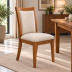 Arizona Teak Wood Cushion Dining Chair