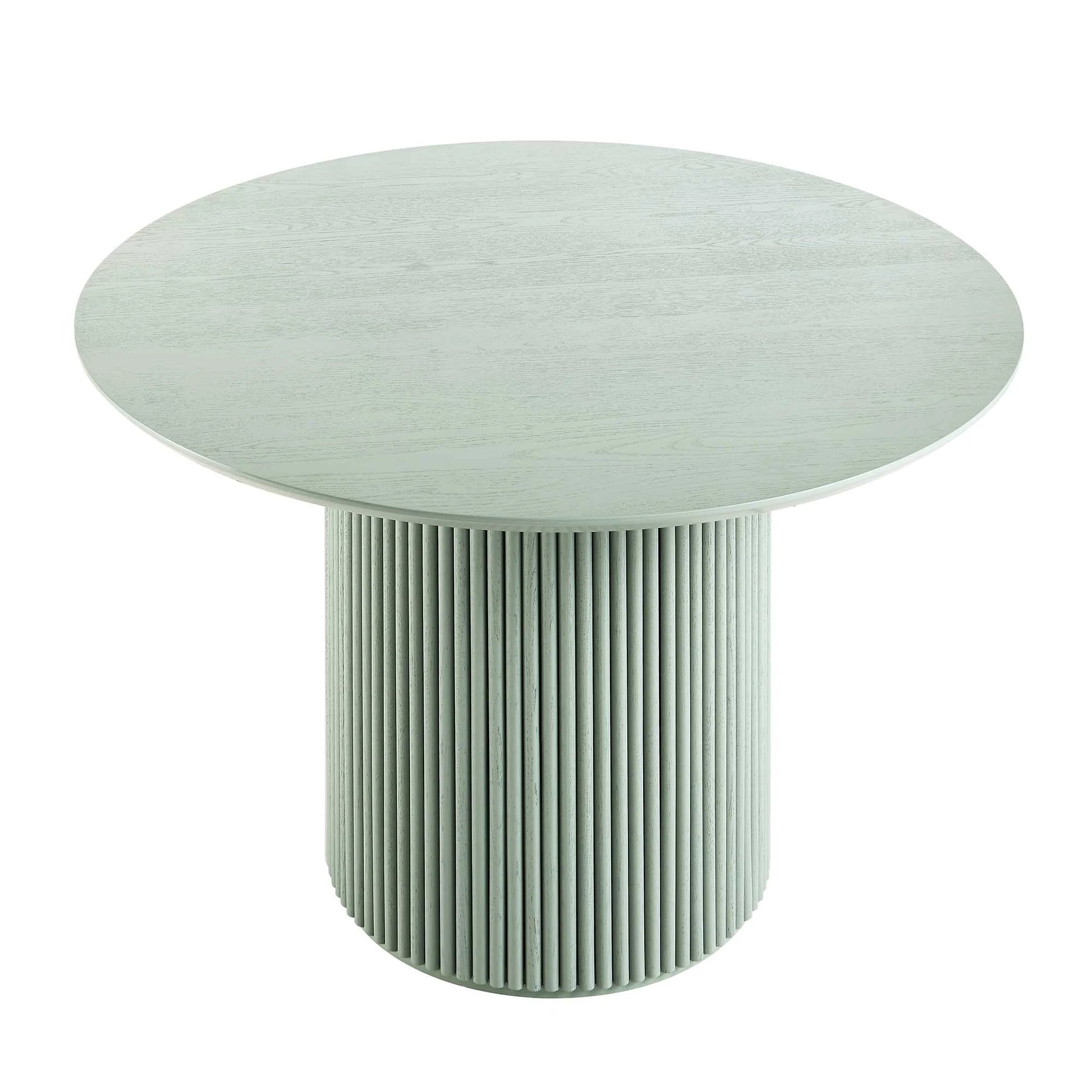 Velin Round Solidwood Pedestal Dining Table
