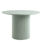 Velin Round Solidwood Pedestal Dining Table