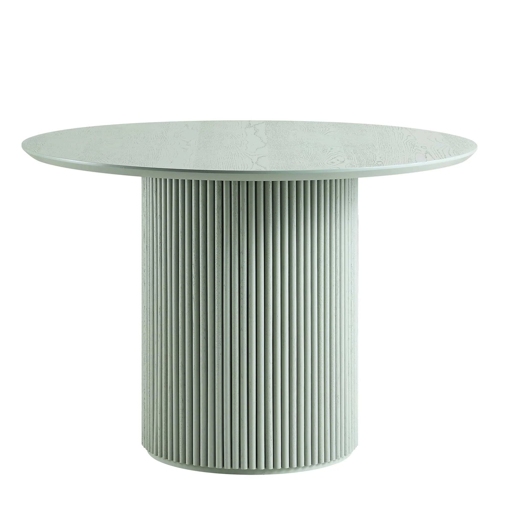 Velin Round Solidwood Pedestal Dining Table