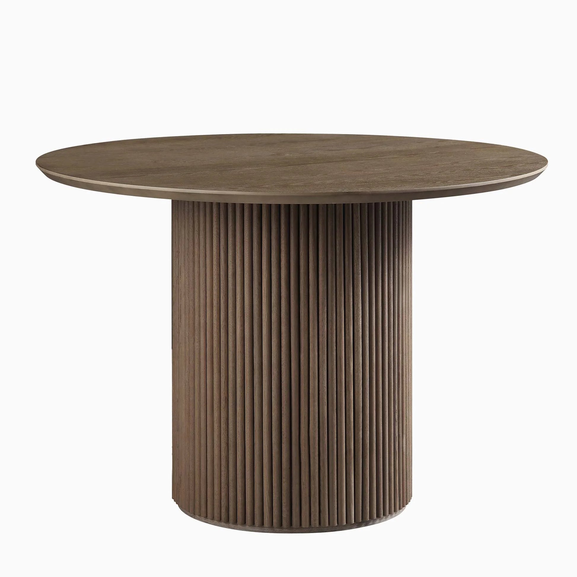 Velin Round Solidwood Pedestal Dining Table