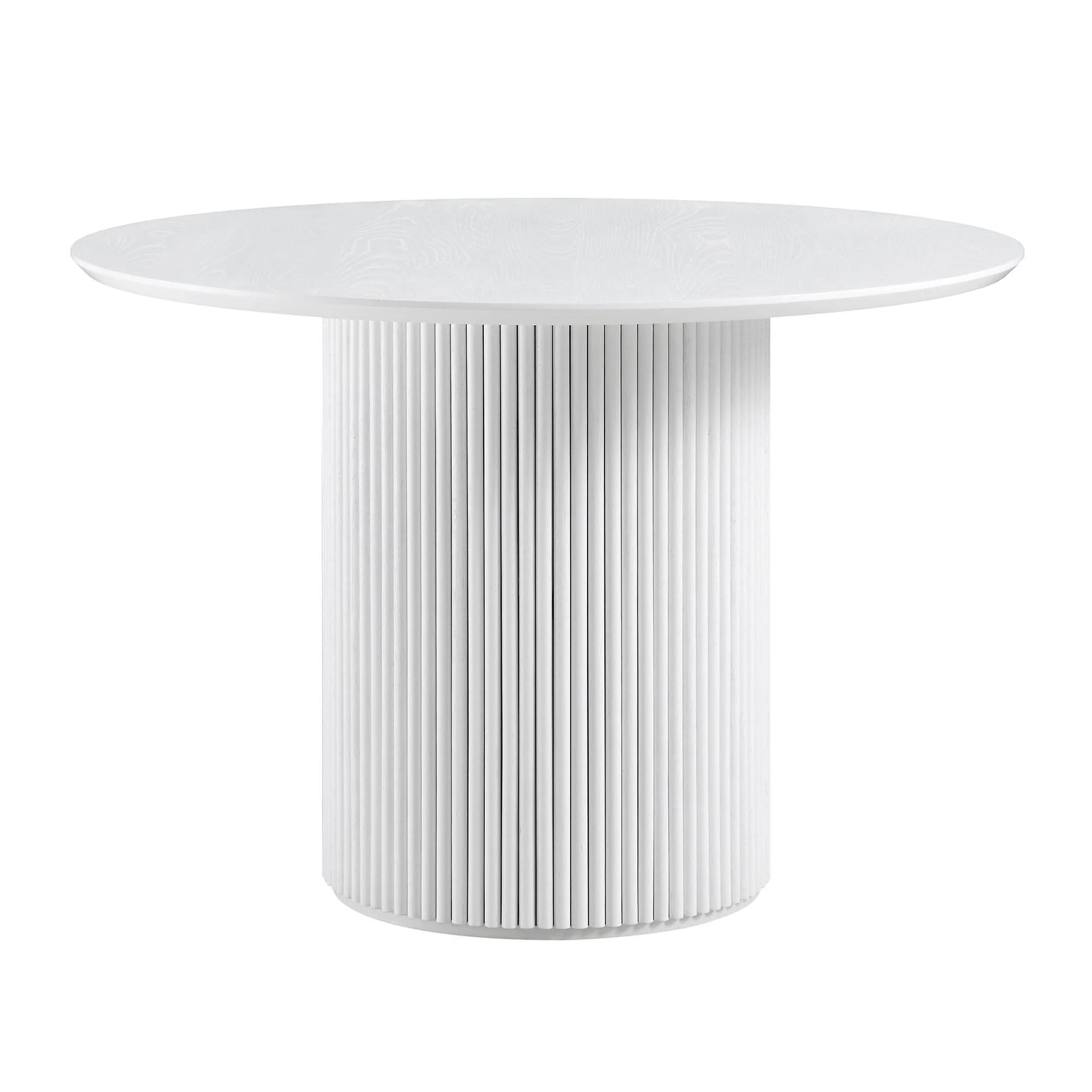 Velin Round Solidwood Pedestal Dining Table