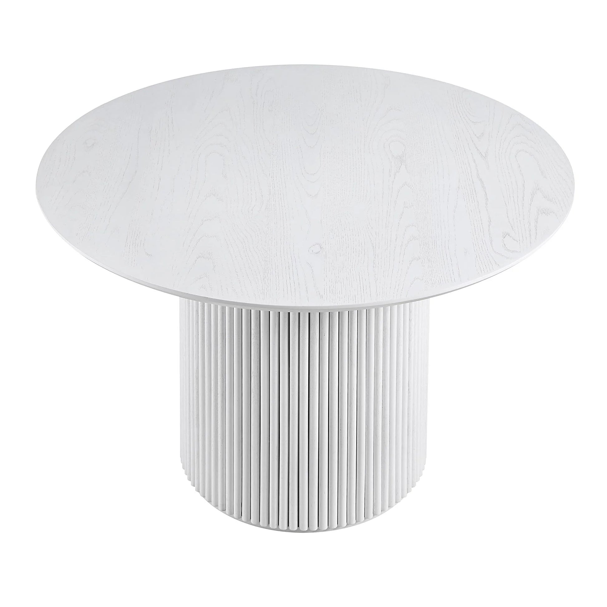 Velin Round Solidwood Pedestal Dining Table