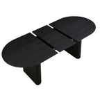 Velin Oval Dining Table Grain Detail | Mamta Handicraft