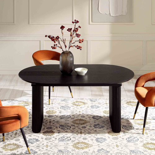 {"alt" => "Velin Oval 6-8 Seater Extending Solid Wood Pedestal Dining Table"}