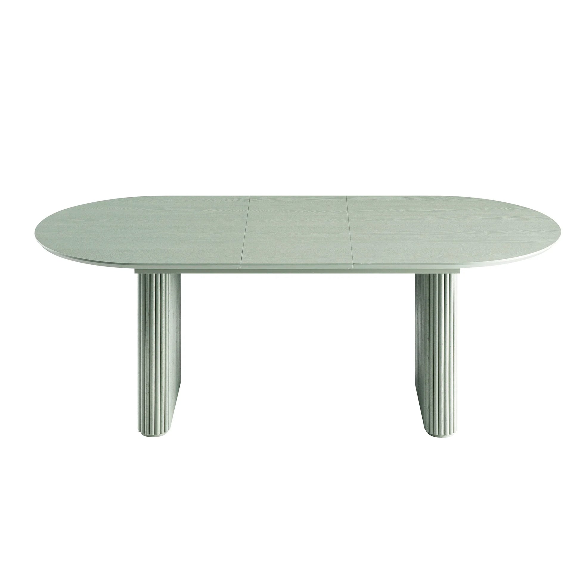 Velin Oval 6-8 Seater Extending Solid Wood Pedestal Dining Table