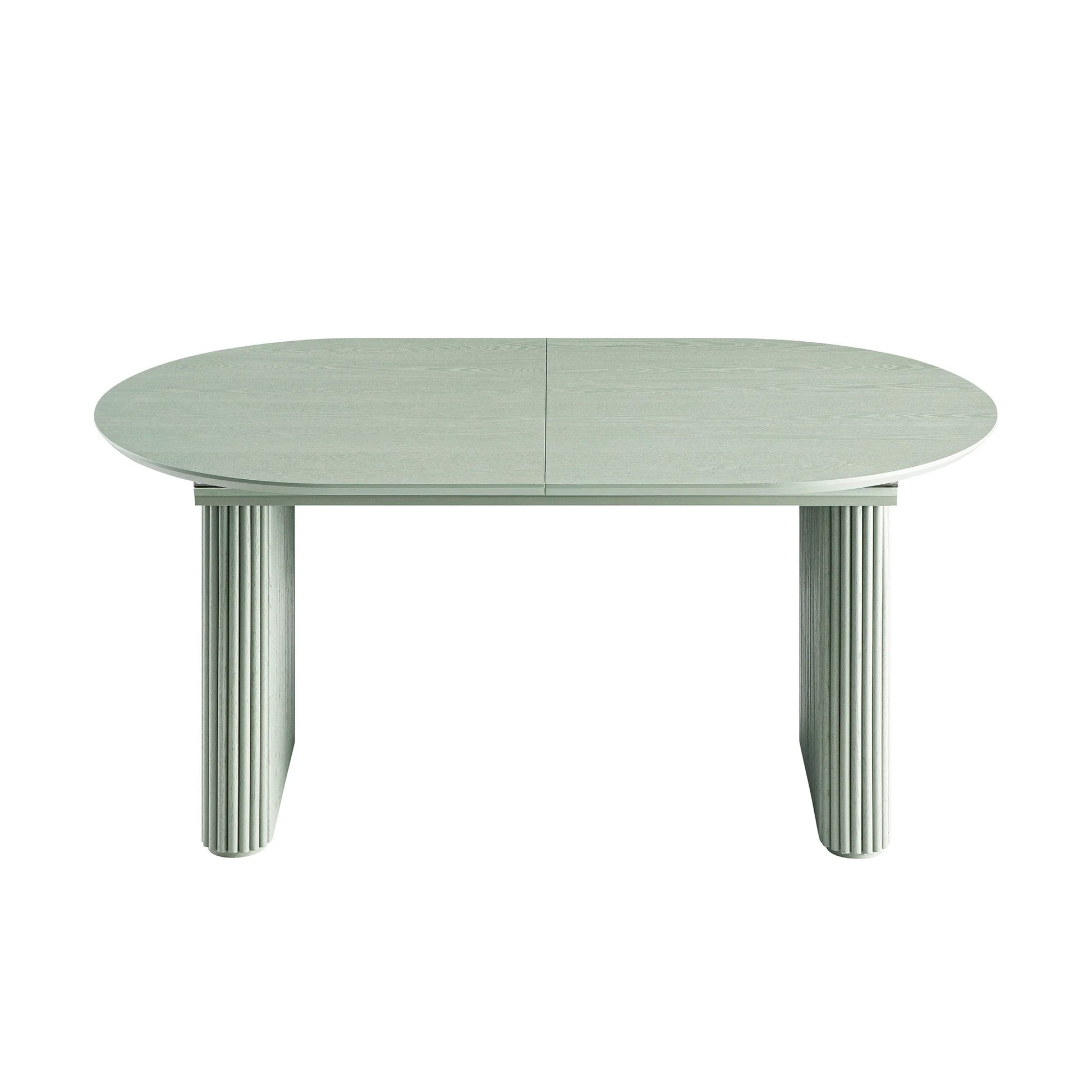 Velin Oval 6-8 Seater Extending Solid Wood Pedestal Dining Table