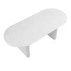 Velin Oval 6-8 Seater Extending Solid Wood Pedestal Dining Table