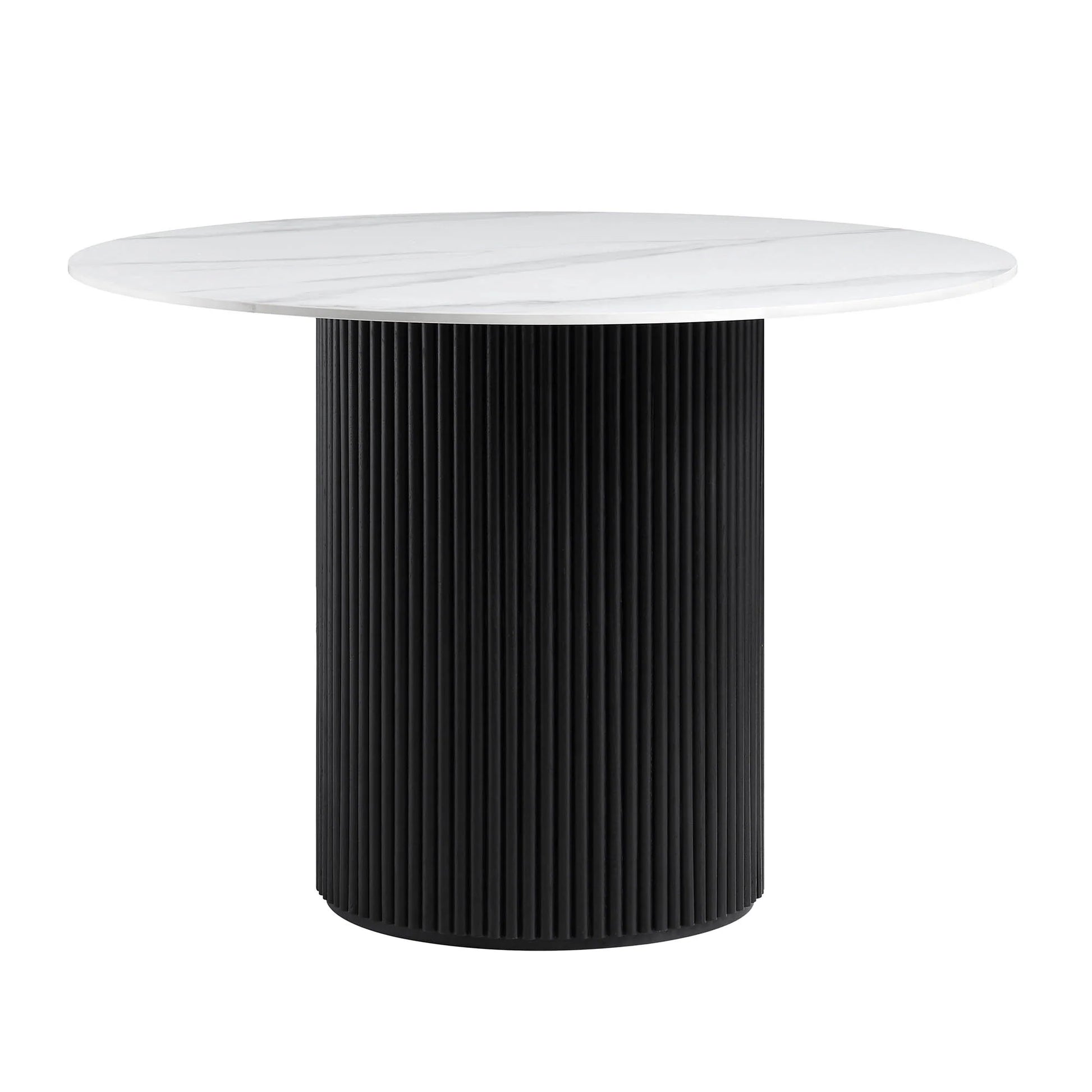 Velin Round Solidwood Pedestal Dining Table