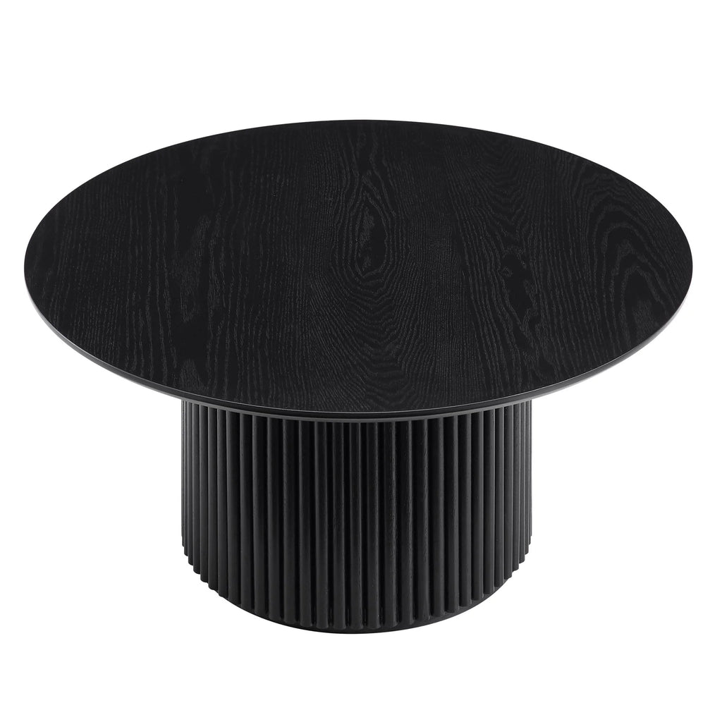 Wynmist Round Solidwood Pedestal Coffee Table