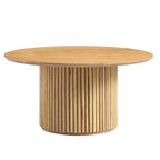 Wynmist Round Solidwood Pedestal Coffee Table