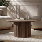 Wynmist Round Solidwood Pedestal Coffee Table