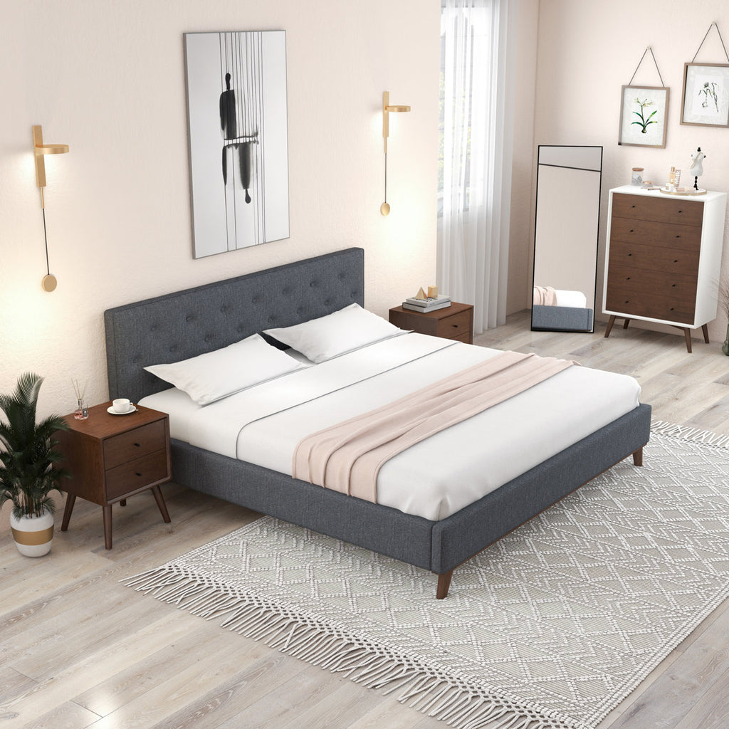 Bobina Upholstered Platform Bed