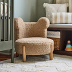 Kids Cream White Bear Play Chair